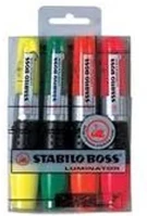 Stabilo 07.0051640 Szövegkiemelő  luminator 4 darabos kép