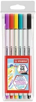 Stabilo 07.01856 Ecsetfilc  pen 68 brush 6  darabos kép