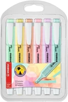 Stabilo 07.02754 Szövegkiemelő  swing cool pasztell 6 darabos kép