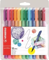Stabilo 0.8 12 Filctoll  pointmax 0.8 12 darabos készlet kép