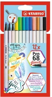 Stabilo 568/12-21 Ecsetfilc stabilo pen 68 brush 12 db-os készlet