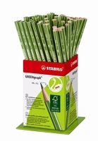 Stabilo 6003/60-1 Grafitceruza display, hb, hatszögletű,  