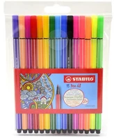 Stabilo 6815-2 Filctoll  pen 68 10+5 neon készlet kép