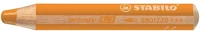 Stabilo 880/220 Színes ceruza  woody 3in1 hengeres vastag narancssárga kép