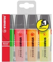 Stabilo COR_TST704 Szövegkiemelő készlet, 2-5 mm,  