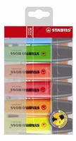 Stabilo COR_TST706 Szövegkiemelő készlet, 2-5 mm,  