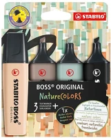 Stabilo NATURECOLORS 4 DB-OS KLT Szövegkiemelő kép