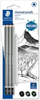 Staedtler 100C SBK4 Művészeti szénceruza  design journey lumograph 4 db-os klt. kép
