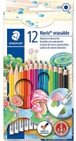 Staedtler 12 DB-OS KLT.RADÍROS Színes ceruza  noris club 12 db-os klt.radíros kép