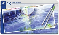 Staedtler 125 M48 akvarell ceruza készlet, hatszögletű, fém doboz, staedtler 