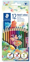 Staedtler 187 C12 Színes ceruza  noris háromszögletű 12 db-os klt. kép
