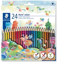 Staedtler 187 C24 Színes ceruza  noris háromszögletű 24 db-os klt. kép