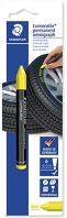 Staedtler 236-1 BK-1 Jelölőkréta  lumocolor sárga gumiabroncs-jelölés bliszteres kép