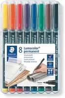 Staedtler 318 WP8 alkoholos marker készlet, ohp, 0,6 mm, staedtler 