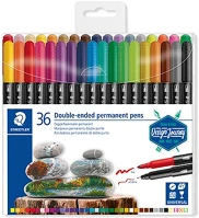 Staedtler 3187 TB36 Művészeti marker  design journey permanent 36 db-os bliszteres kép