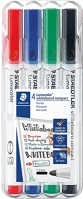 Staedtler 341 WP4 lumocolor compact kerek 4 db-os klt. (piros, kék, zöld, fekete) kép