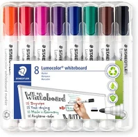 Staedtler 351 WP8 Táblamarker készlet, 2 mm, kúpos,  