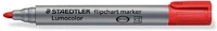 Staedtler 356-2 Táblamarker  lumocolor flipchart kerek piros kép