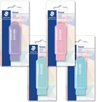 Staedtler 525 PSBKPA Radír  pastel kitolható műanyag testű kép