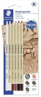 Staedtler COR_TS100PSBK6 pasztell ceruza készlet, hatszögletű, staedtler 