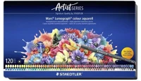 Staedtler COR_TS104M120 akvarell színes ceruza készlet, hatszögletű, fémdobozos, staedtler 