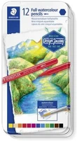 Staedtler COR_TS14610GM12 akvarell ceruza készlet, hatszögletű, fémdobozos, staedtler kép