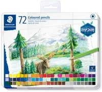Staedtler COR_TS146CM72 színes ceruza készlet, hatszögletű, fémdobozos, staedtler 