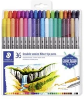 Staedtler COR_TS3200TB36 Rostirón készlet, 0,8/3,0 mm, kétvégű, ® 