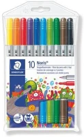 Staedtler COR_TS320NWP10 filctoll készlet, 1-3 mm, kétvégű, kimosható, staedtler 