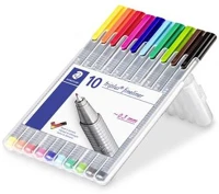 Staedtler COR_TS334SB10 Tűfilc készlet, 0,3 mm,  