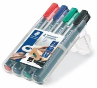 Staedtler COR_TS350WP4 alkoholos marker készlet, 2-5 mm, vágott, staedtler 