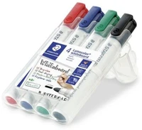 Staedtler COR_TS351WP4 Táblamarker készlet, 2 mm, kúpos,  