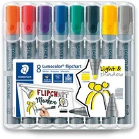 Staedtler COR_TS356SWP8 flipchart marker vegyes készlet, 2/2-5 mm, staedtler 