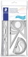 Staedtler COR_TS569PB4UF Vonalzókészlet, műanyag, hajlítható, 4 darabos,  