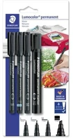 Staedtler COR_TS60BK6 alkoholos marker készlet, vegyes, staedtler 