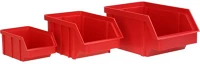 Stalflex BIN-M-R PIROS Piros színű közepes méretű tárolódoboz kép