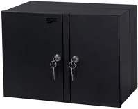 Stalflex PN2K-24D-3S-B Fekete 2 kamrás falra szerelhető üres optikai elosztódoboz kép