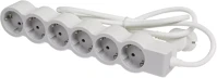 Standard 694557 Legrand 694557 elosztósor  6x2p+f, 1,5 m vezetékkel, fehér-szürke kép