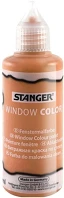 Stanger 300017 Kreatív üvegmatrica festék  80 ml világosbarna kép