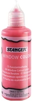 Stanger 300021 Kreatív üvegmatrica festék  80 ml piros kép