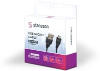 Stansson CS-204-D 50cm usb micro kábel kép