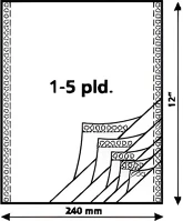 Starprint P1031-2300 Leporelló  240/3 példány vr3-24 600 garnitúra/doboz kép
