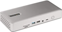 Startech 132UE-TB4USB4DOCK Multi-display docking station 15-port 98w thunderbolt 4 dokkoló ezüst kép