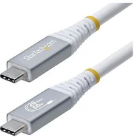 Startech 20GBPS USB4 -> USB4 M/M 20gbps usb4 -> usb4 m/m adatkábel 3m fehér-szürke kép