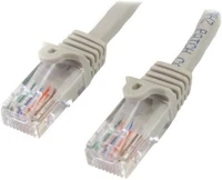 Startech 45PAT50CMGR Rj45 cat5e utp -> rj45 cat5e utp m/m adatkábel 0.5m szürke kép