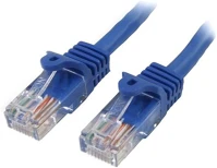 Startech 45PAT7MBL Rj45 cat5e utp -> rj45 cat5e utp m/m adatkábel 7m kék kép