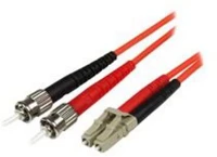 Startech 50FIBLCST5 Optikai patch kábel lc-st duplex mm 5m - narancssárga kép