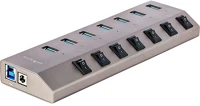 Startech 5G7AIBS-USB-HUB-EU 7-pt usb hub w/on/off switches with individual on/off switches kép