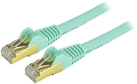 Startech 6ASPAT2MAQ Startech 6ASPAT2MAQ STP CAT6a Patch kábel 2m Türkiz kép