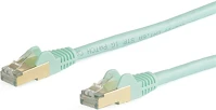 Startech 6ASPAT5MAQ Rj45 cat6a 10gb stp -> rj45 cat6a 10gb stp m/m adatkábel 5m zöld kép